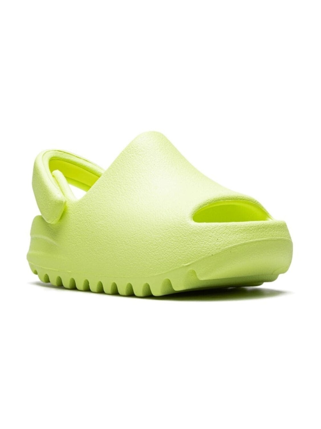 

Сандалии Yeezy Slide Infant Glow Green Adidas Yeezy Kids, зеленый