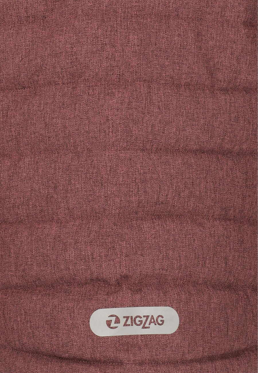 Зимняя куртка ZIGZAG NINO, Tawny Port/Red — фото 3