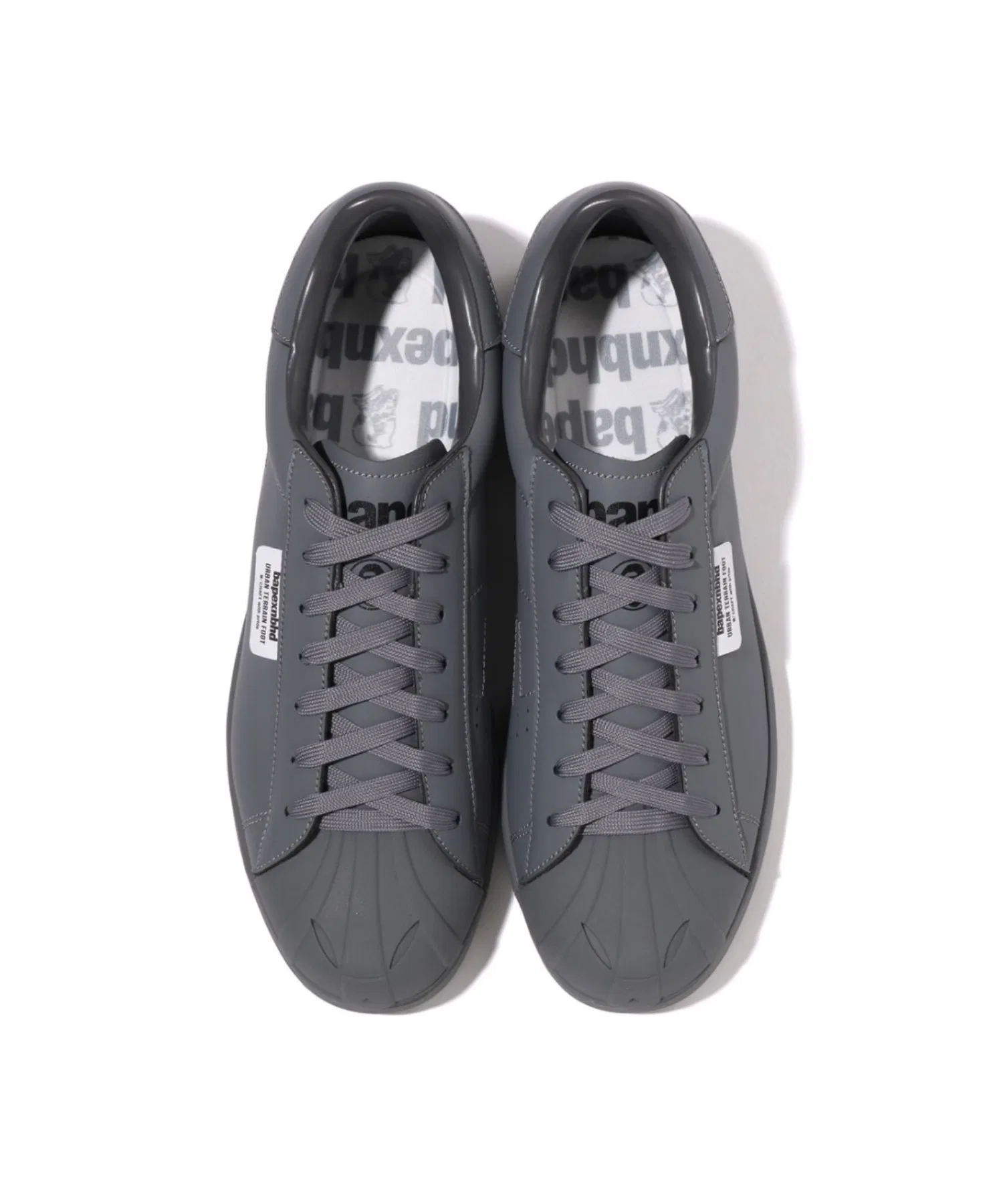 Мужские кроссовки A BATHING APE BAPE X NBHD - SKULL SHOES — фото 3