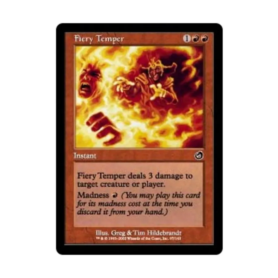 

CCG Вспыльчивый характер (С), MTG - Torment