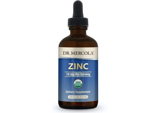 

Dr. Mercola сульфат цинка 15мг 115 мл