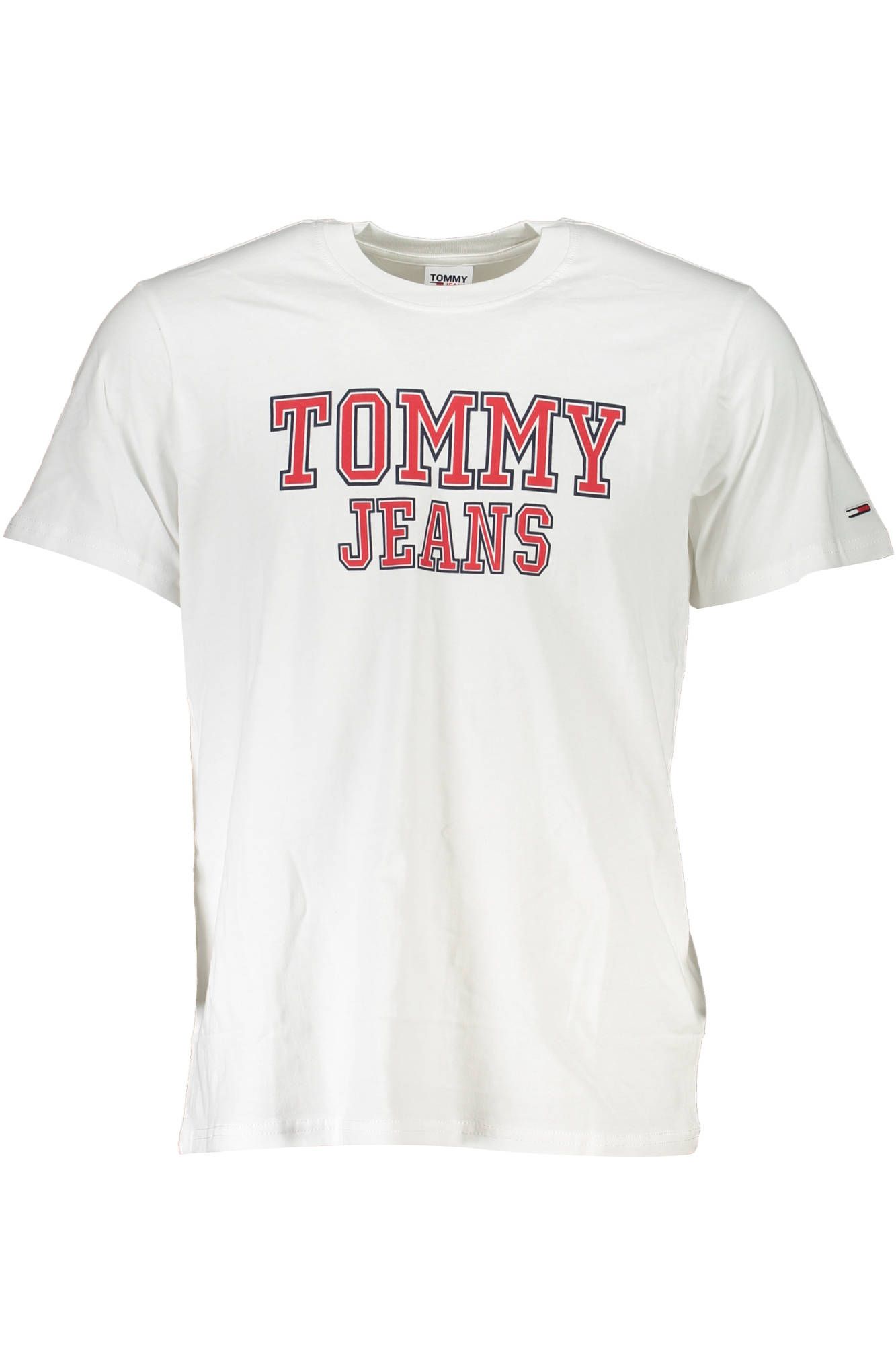 

Белая хлопковая мужская футболка Tommy Hilfiger