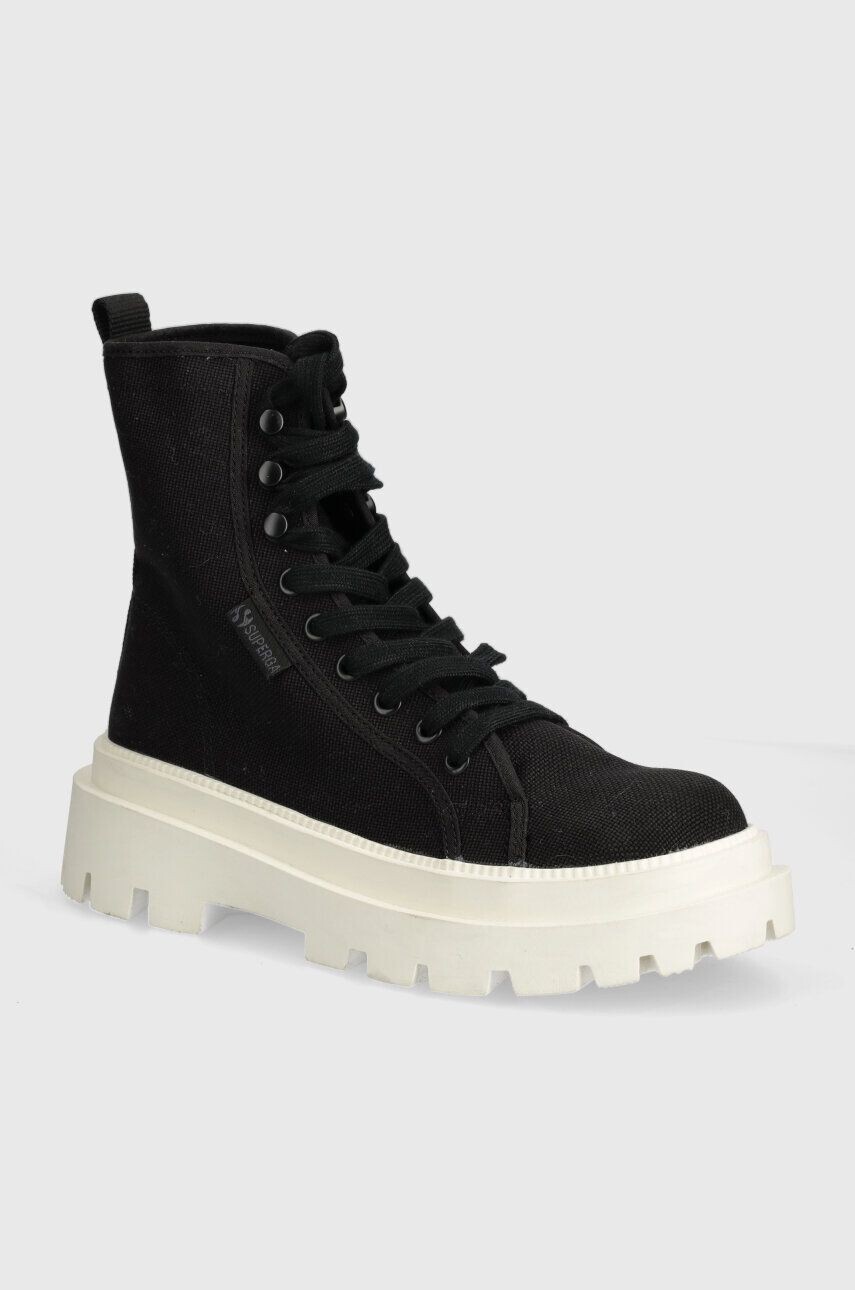 Кроссовки Superga 3051 ALPINA APEX HIGH, черный