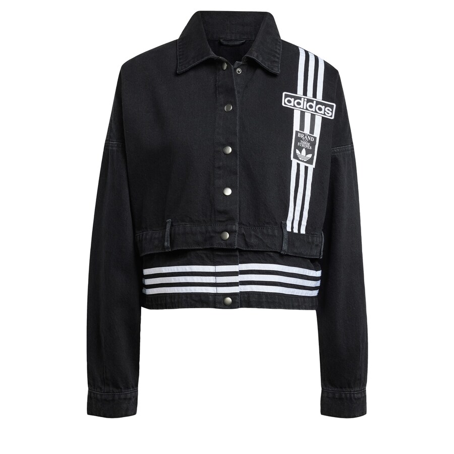 

Куртка межсезонная ADIDAS ORIGINALS Adibreak, черный деним