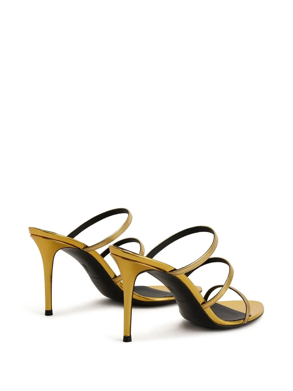 Босоножки Alimha 105 на шпильке Giuseppe Zanotti, золотой — фото 3