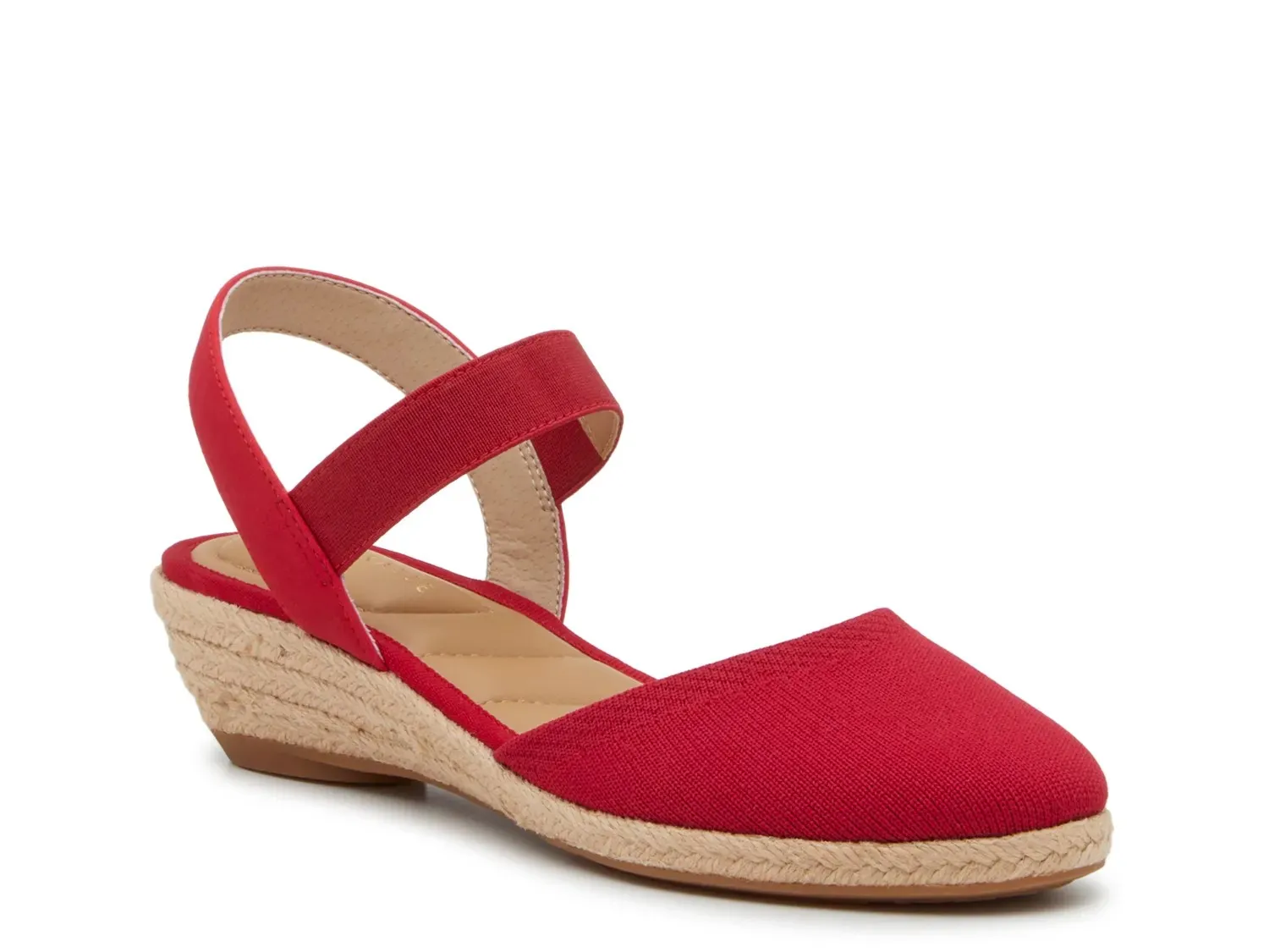 Сандалии Espadrille на танкетке Kelly & Katie Esmo, красные