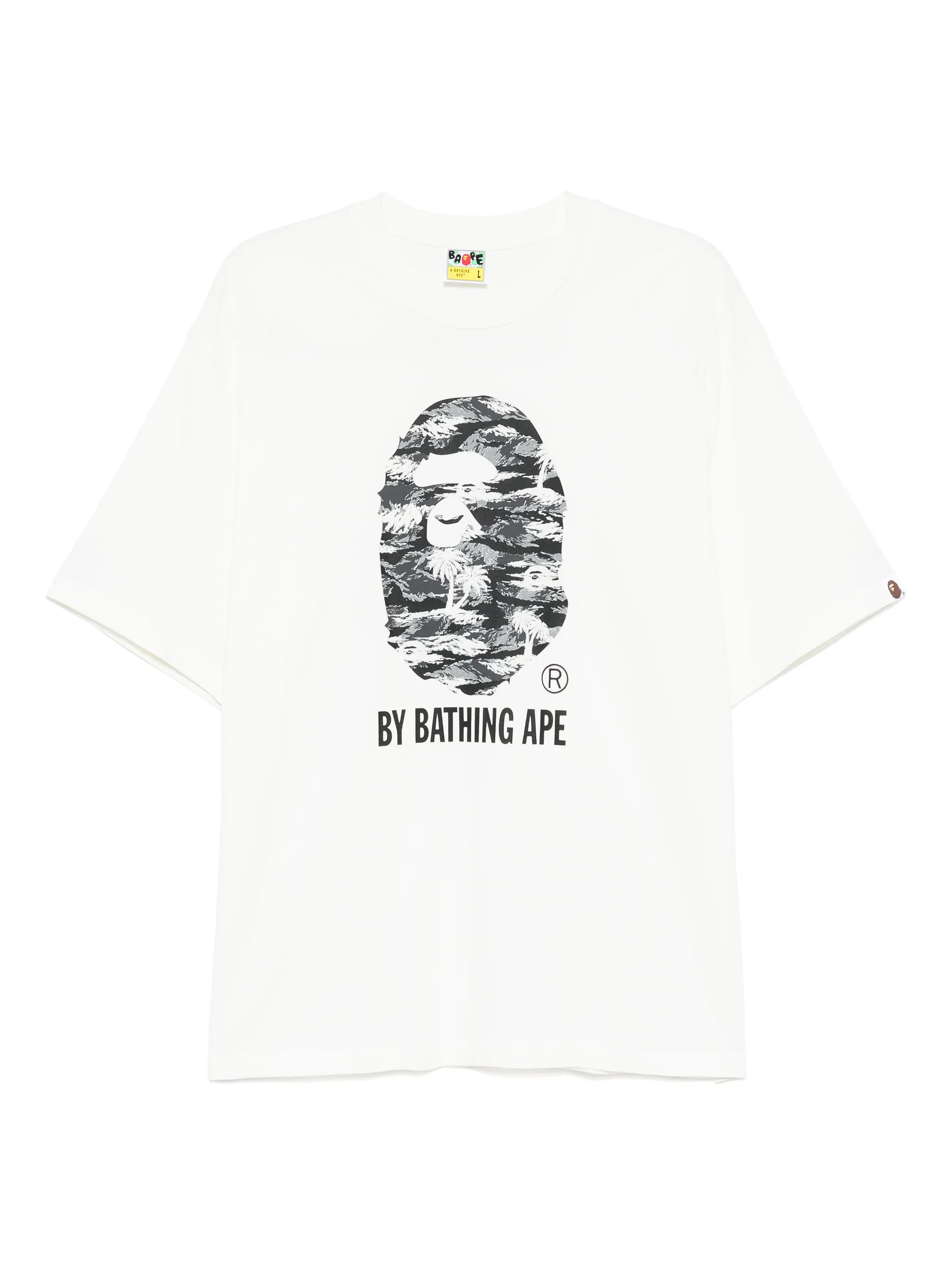 

Футболка с логотипом A Bathing Ape, белый