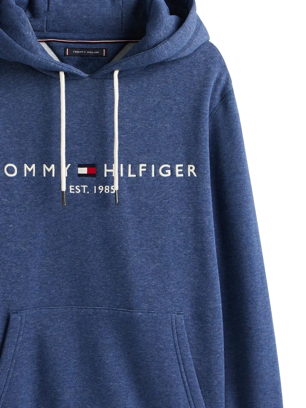 Худи с вышитым логотипом Tommy Hilfiger, синий — фото 2