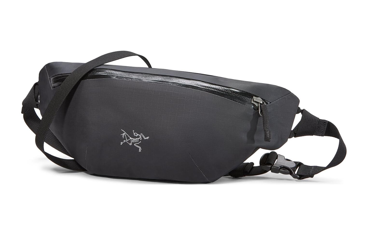

Arcteryx 3-литровый поясной рюкзак из переработанного нейлона с термополиуретаном черный унисекс, Black