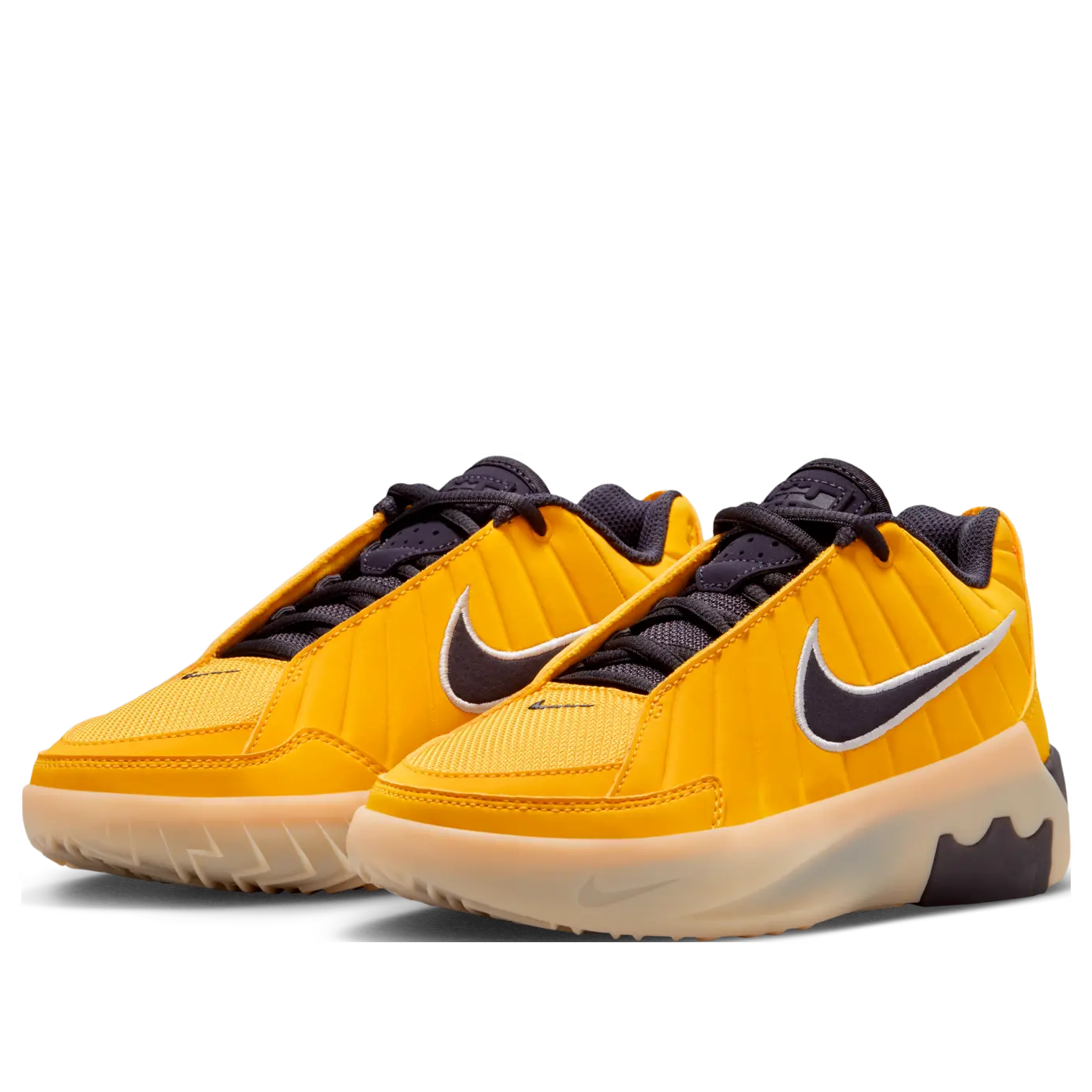 Кроссовки (GS) Nike LeBron Witness 9 'Amarillo Soft Yellow Cave Purple' — фото 3