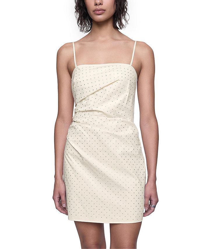

Мини-платье Riley с декоративными элементами Rebecca Minkoff, белый