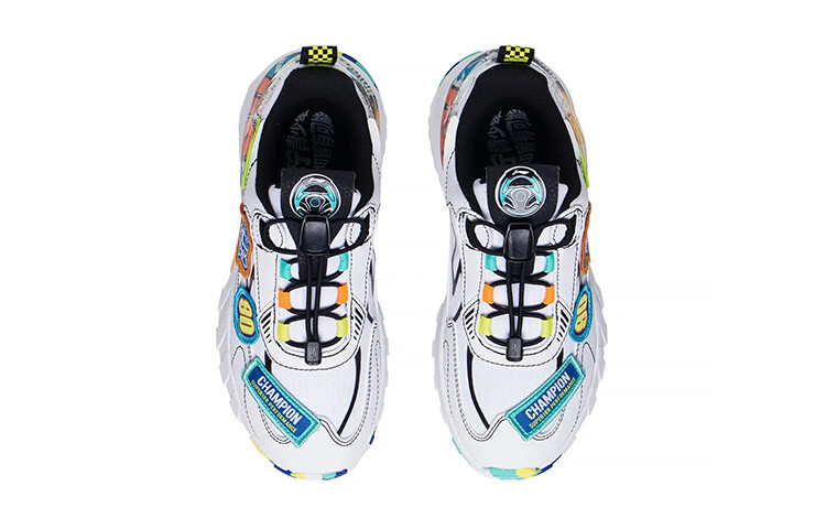 Кроссовки LINING YOUNG Kids Lifestyle Shoes GS Low-top White/Black — фото 4
