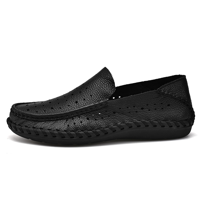 

Повседневные кожаные туфли мужские Dao Tu Sen, Black Cut-Out-(98856) Vanguard