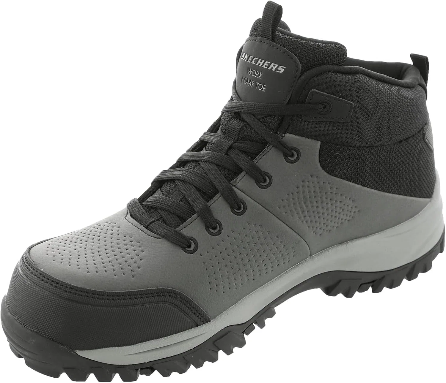 Мужские кроссовки Skechers Relment - Erett Comp Toebau, Gray — фото 4