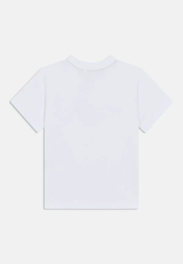 Детская/Подростковая футболка с короткими рукавами и принтом Boss Kidswear, White — фото 2
