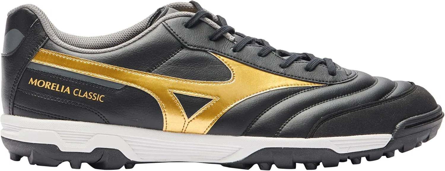 Футбольные кроссовки Mizuno Unix для искусственного газона, Black Gold Dark Shawdow — фото 4