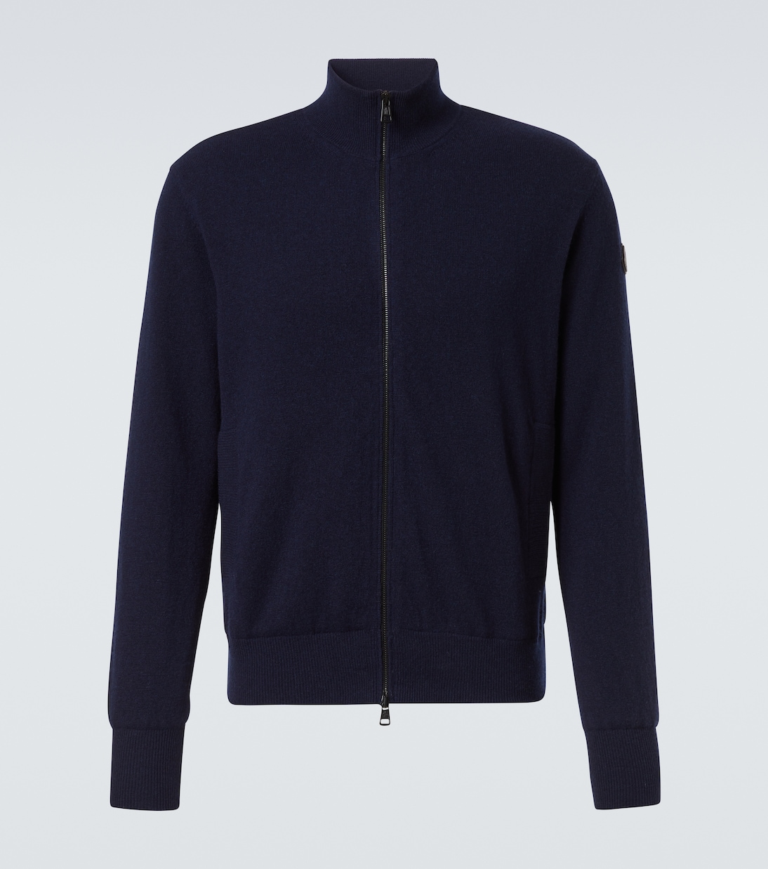 

Шерстяной и кашемировый кардиган Moncler, Obsidian Blue