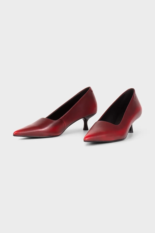 Кожаные туфли-лодочки Lykke Vagabond Shoemakers, красный — фото 2
