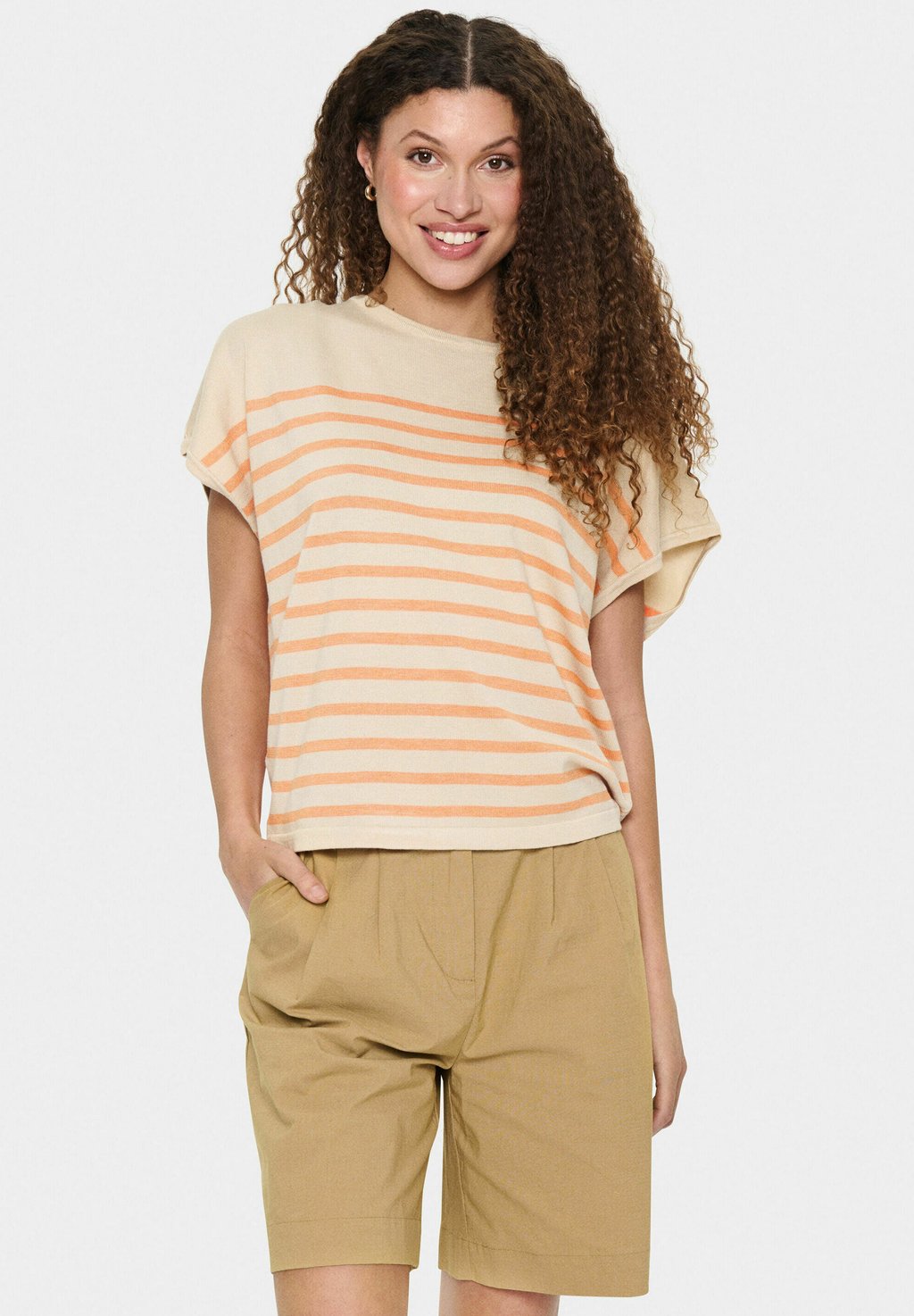 

Футболка с принтом MILASZ ST. R-N SS Saint Tropez, оранжевый