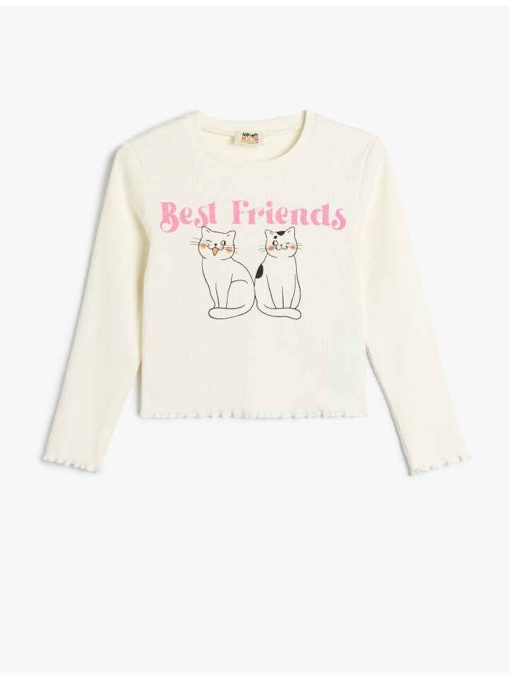 

Футболка KOTON T shirt, экрю
