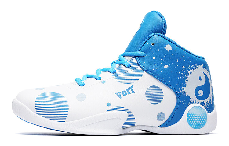 

Баскетбольные кроссовки Basketball Shoes Men High-Top Day Blue Voit