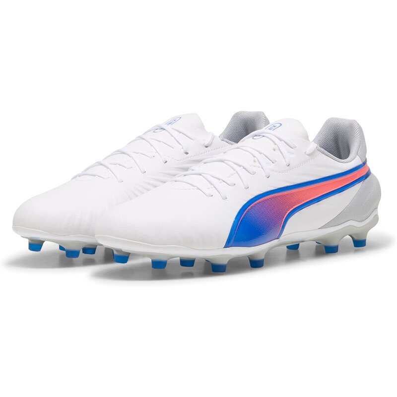 Футбольные бутсы для лужайки King Match FG/AG Puma, белый — фото 3