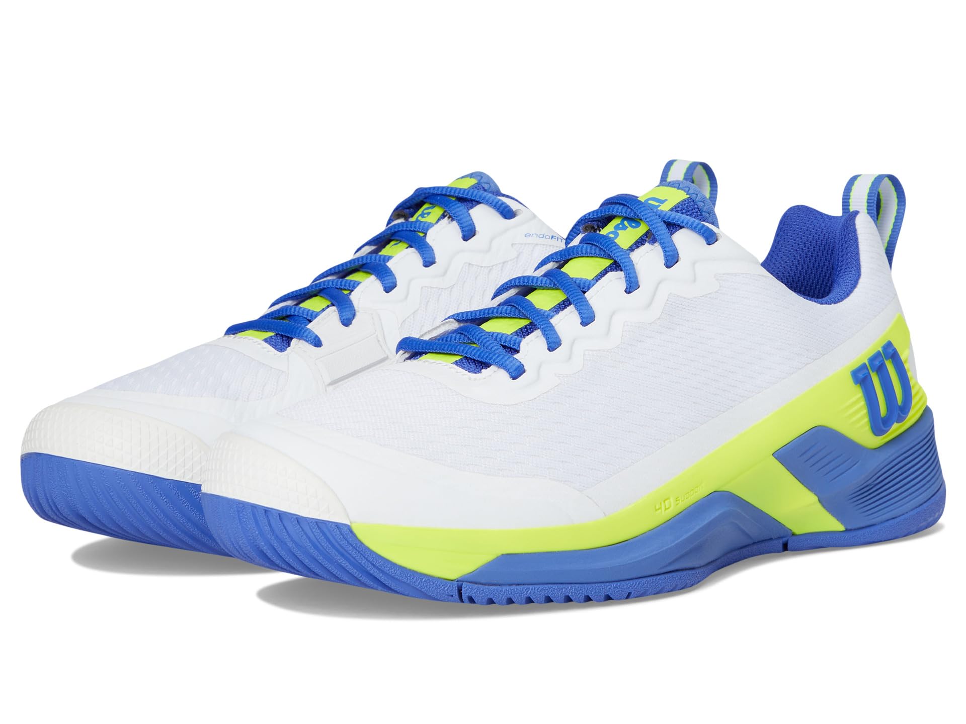 

Кроссовки Wilson Rush Pro 4.5, цвет Amparo Blue
