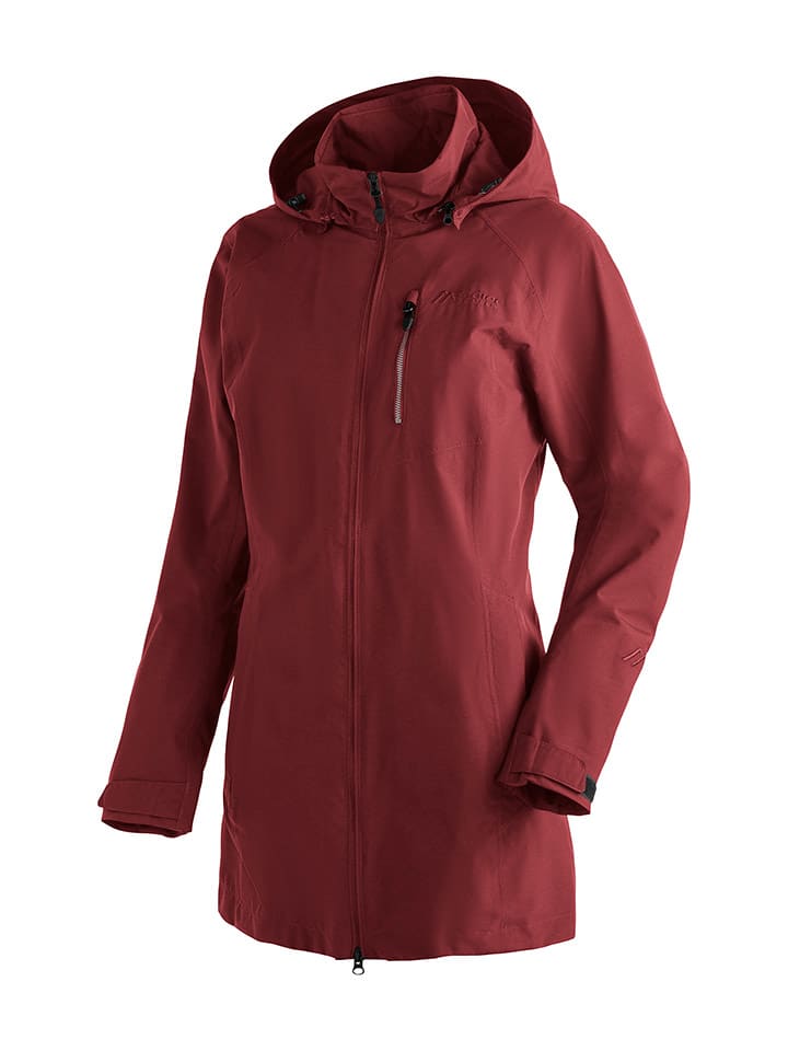 

Функциональная куртка Синая красного цвета. Maier Sports