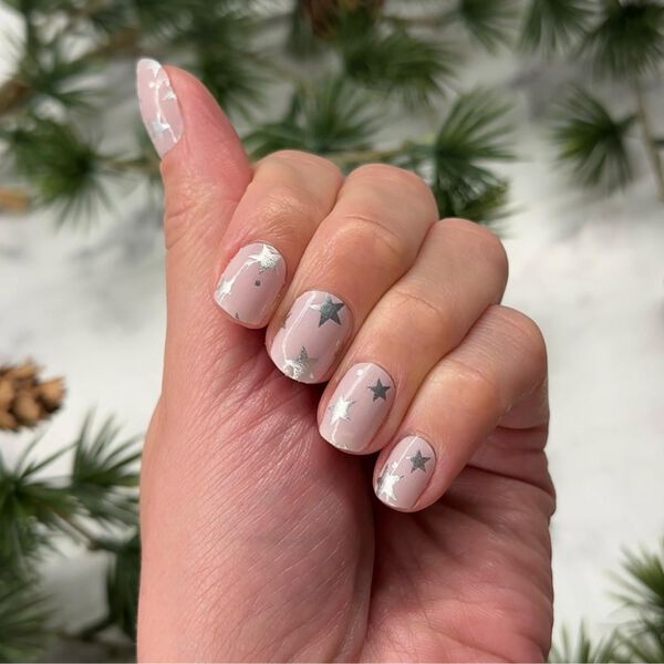 Самоклеящийся лак для ногтей в виде звезды, 20 шт./1 упаковка. Manni Nails — фото 2