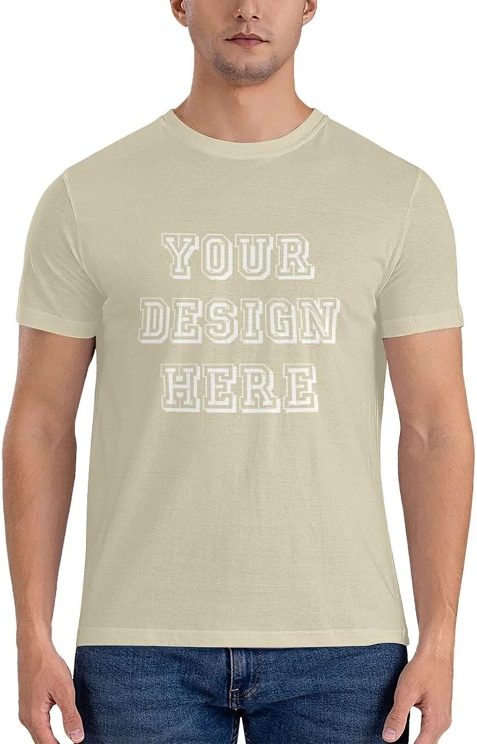 Футболка Customized с принтом спереди и сзади