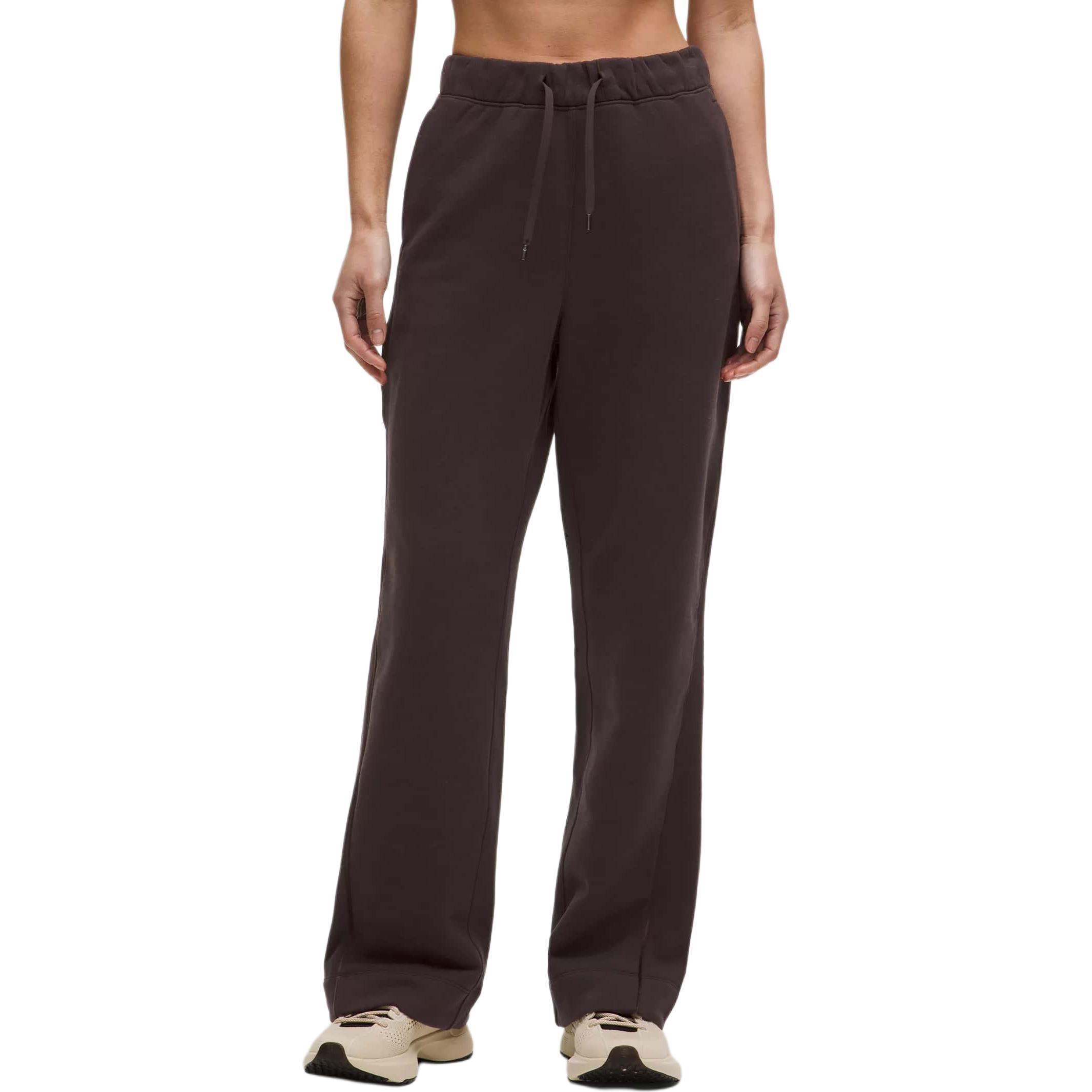 

Повседневные брюки женские Moderate Straight Fit Lululemon, sequoia коричневый/squo