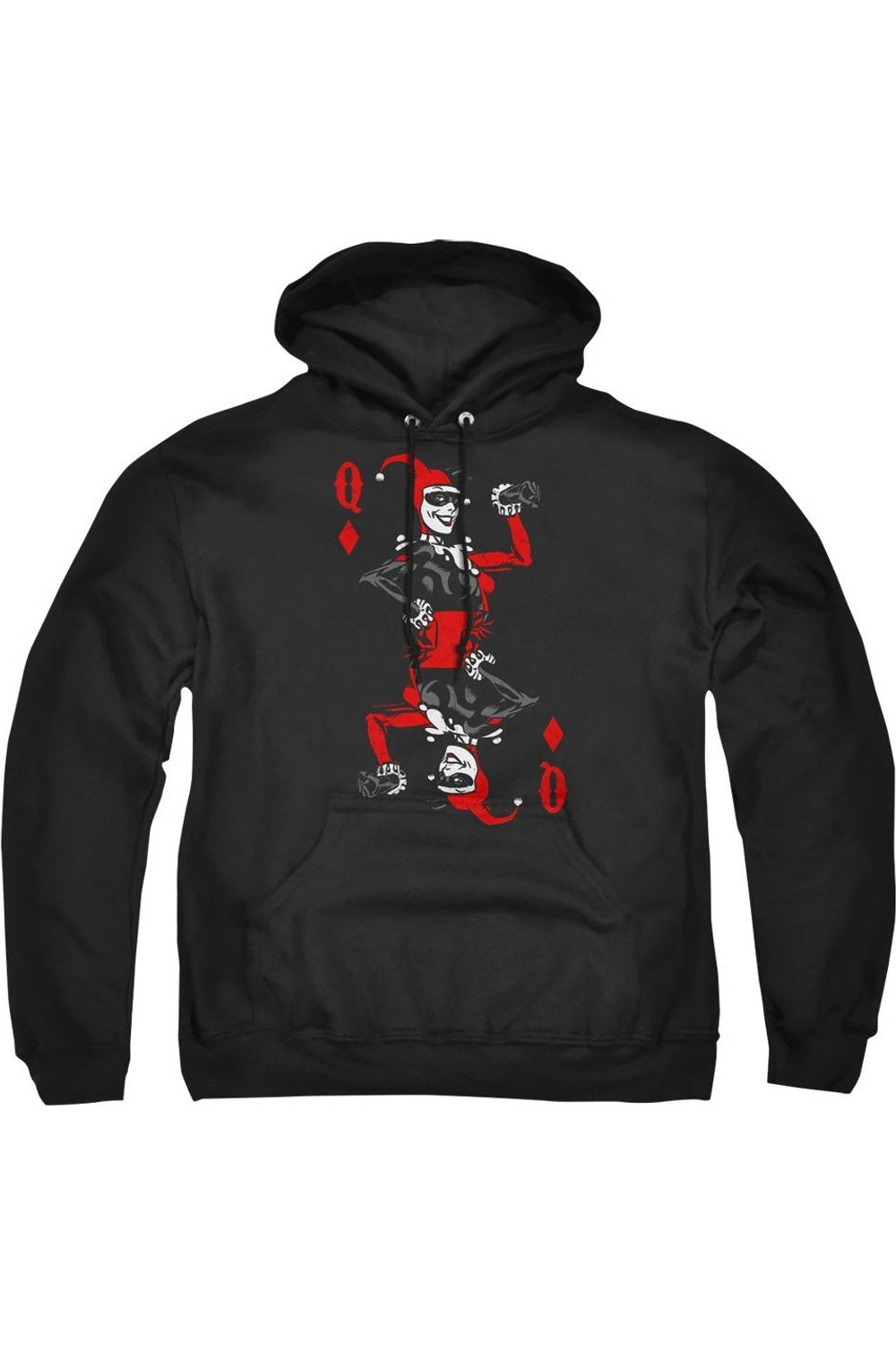 

Толстовка с капюшоном Batman Quinn Of Diamonds для взрослых Gildan, черный