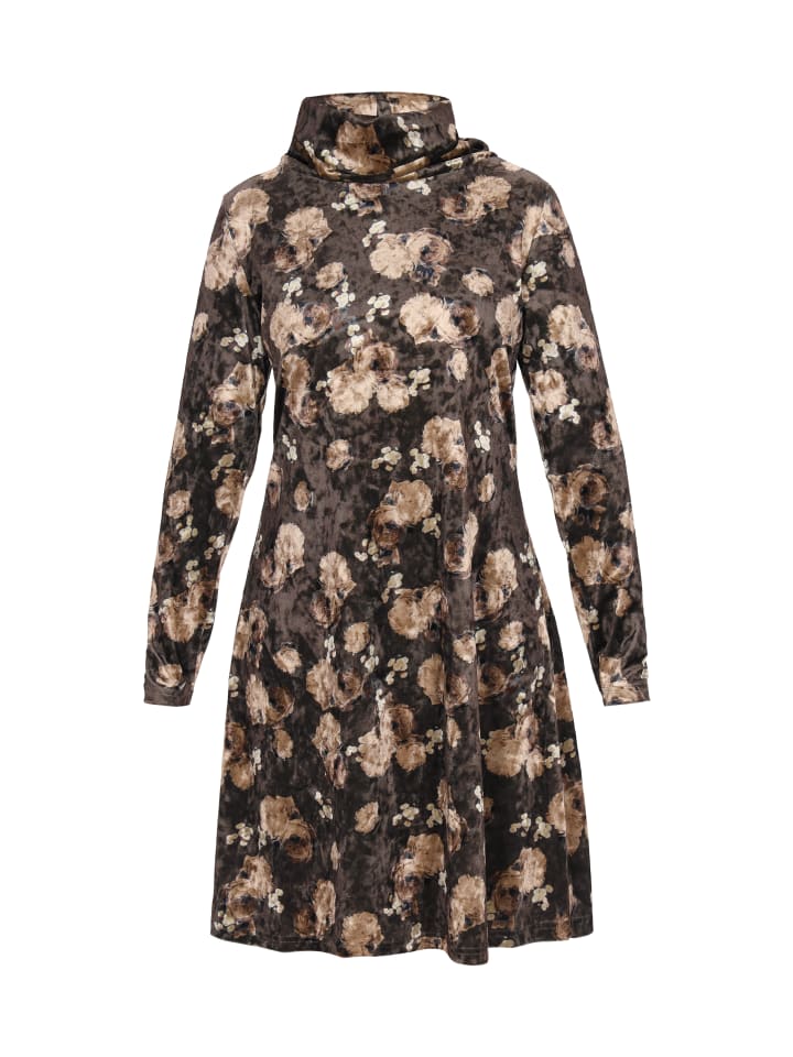 

Usha Женское платье коричневого многоцветного цвета