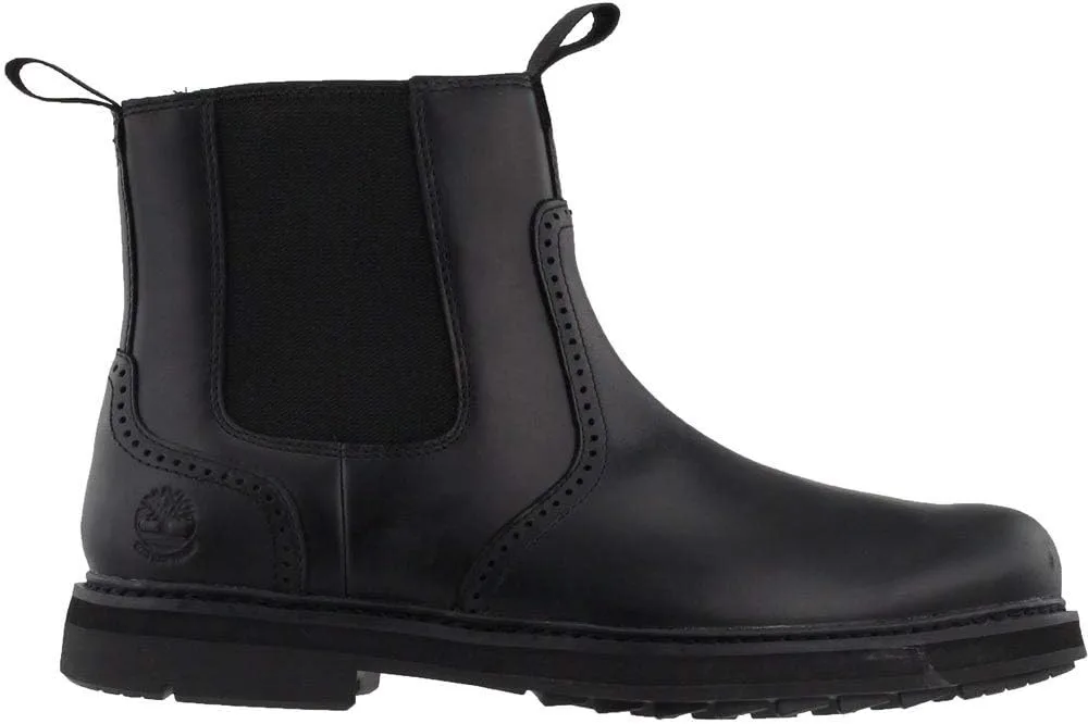 Мужские ботинки Timberland без шнурков, модель "Chelsi", черный — фото 2