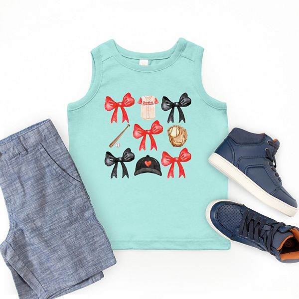 Coquette baseball красный чарт молодежный топ The Juniper Shop, White — фото 3