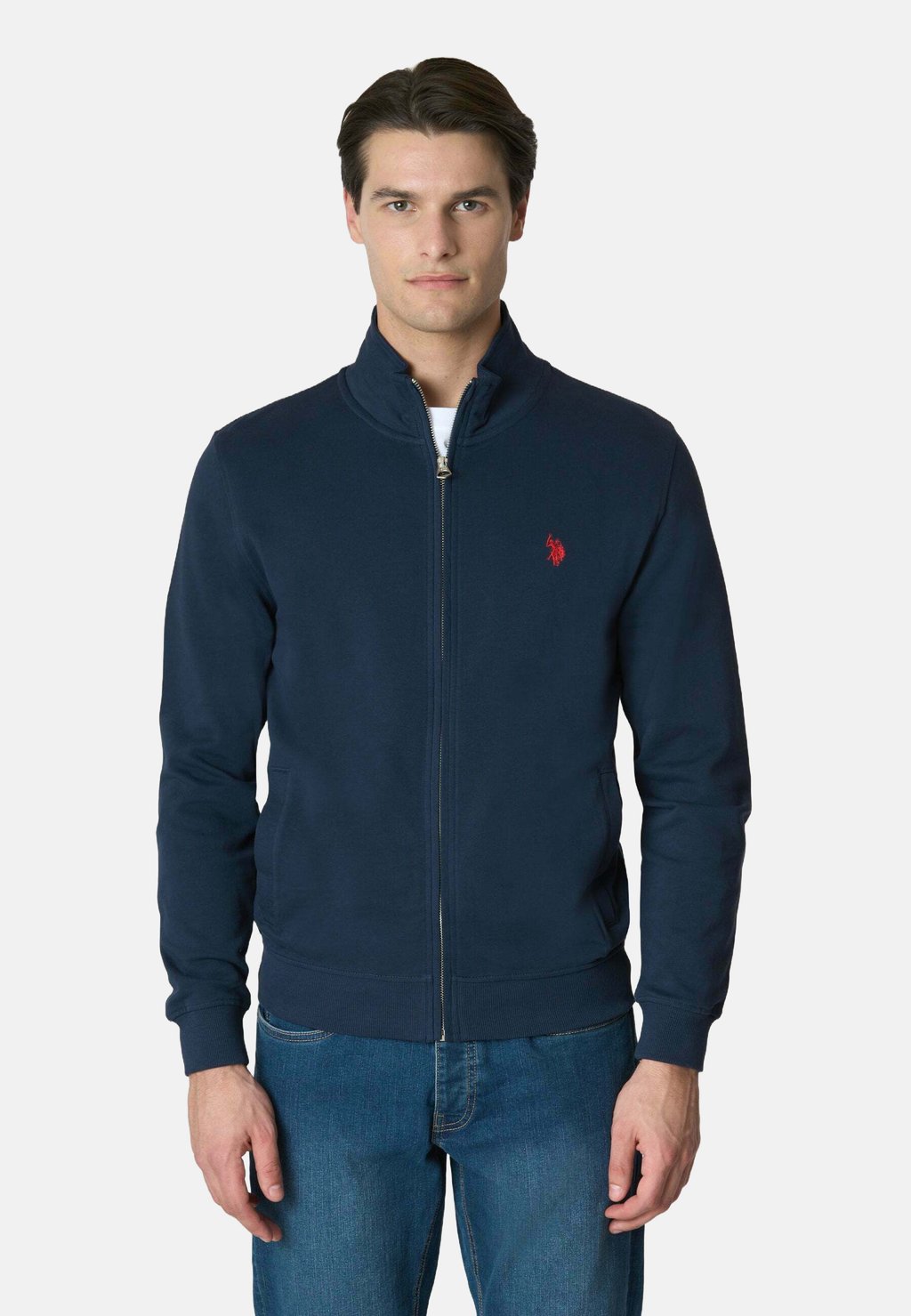 

Толстовка на молнии CON CHIUSURA ZIP U.S. Polo Assn., синий