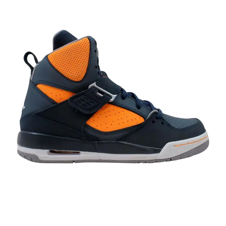 

Кроссовки Air Jordan Jordan Flight 45 High GS 'Metallic Armory Navy', синий