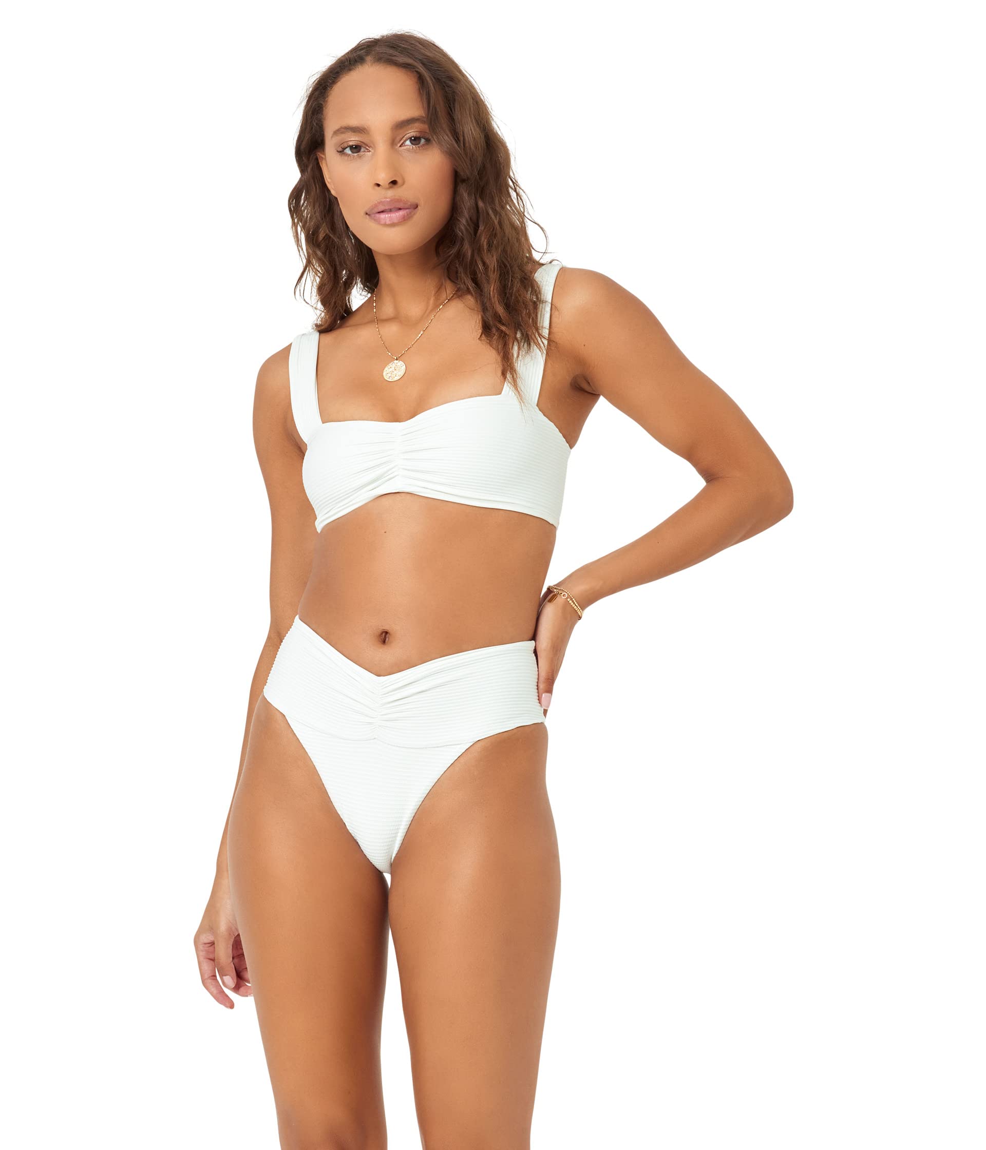 

Пляжный топ L*Space Marlee Top, кремовый