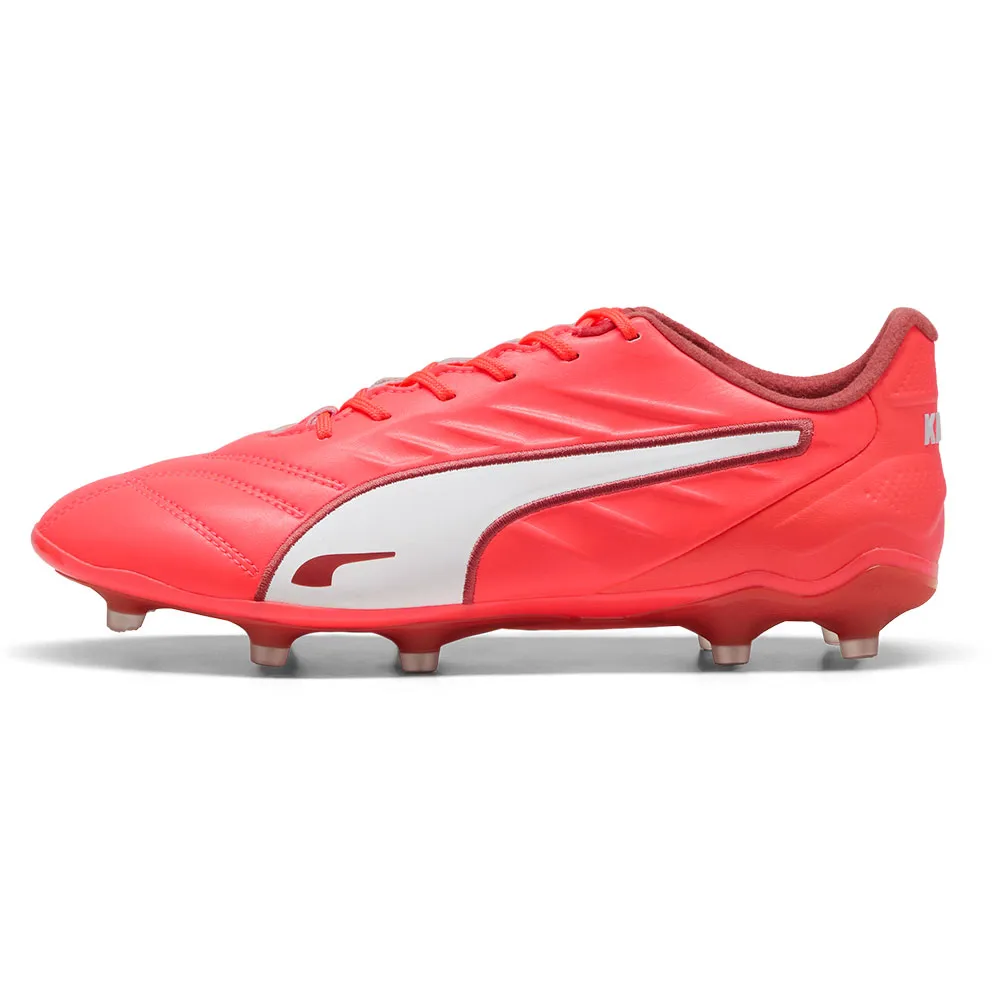 Футбольные бутсы Puma King Pro FG/AG Womens, красный — фото 4