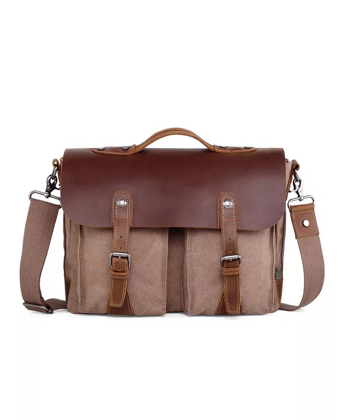 

Сумка-мессенджер Hudson Canvas TSD BRAND, коричневый