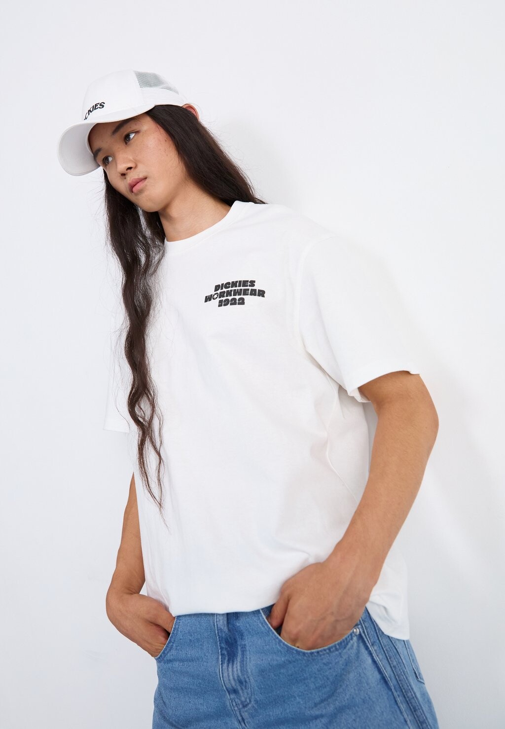 

Футболка с принтом GRAPHIC TEE Dickies, белый