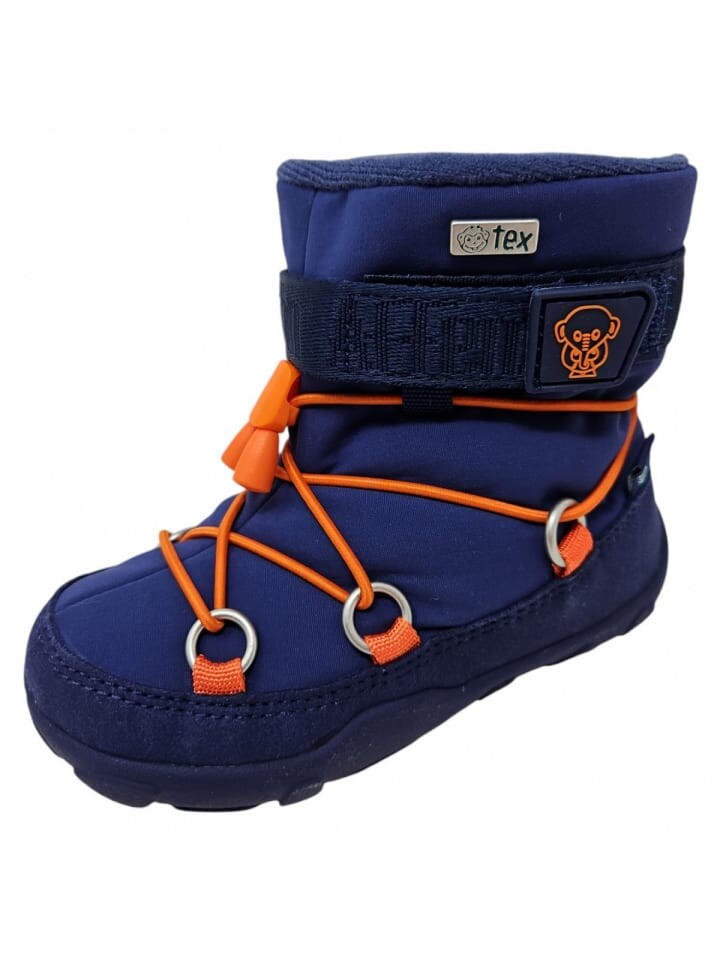 

Сапоги Affenzahn Winterstiefel Vegan Snowy Elefant, синий