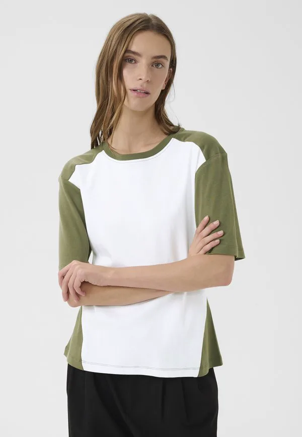 

Футболка kbemerson, базовая футболка Karen By Simonsen, Deep Lichen Green, Зеленый, Футболка kbemerson, базовая футболка Karen By Simonsen, Deep Lichen Green