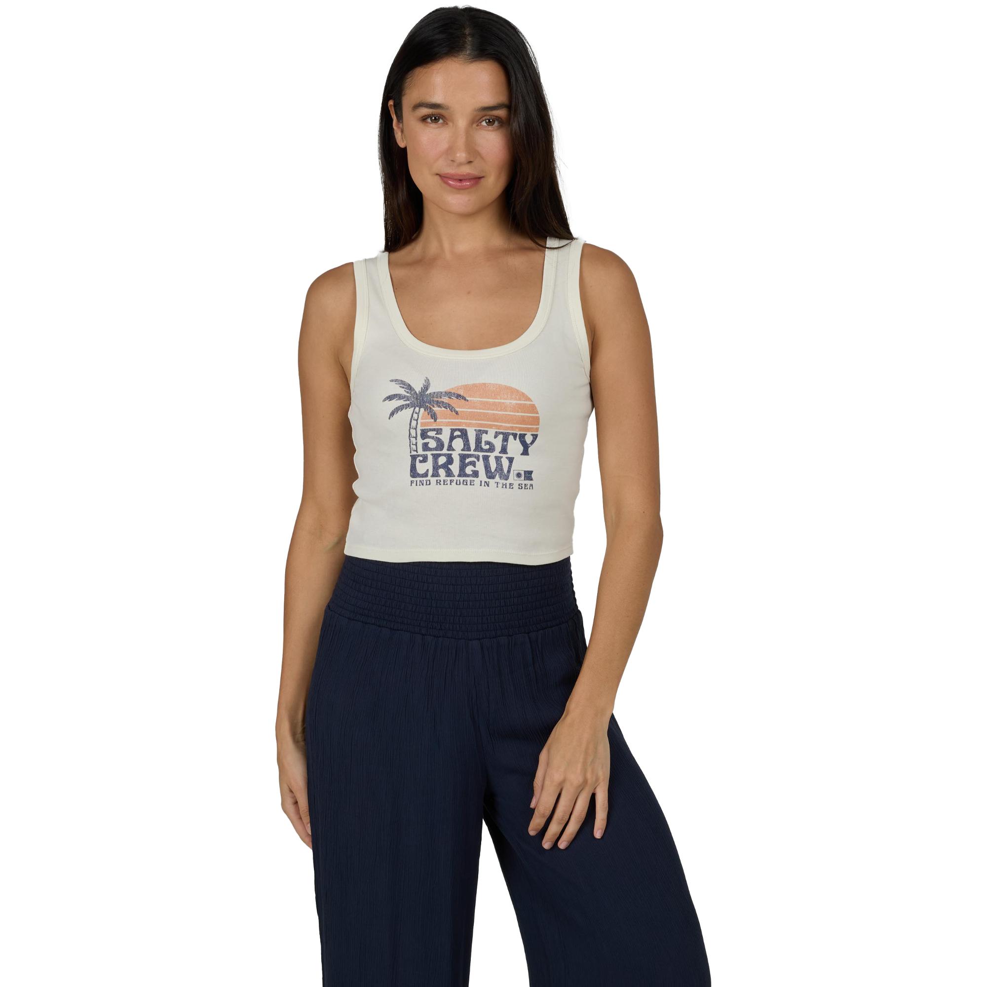 

Женская майка Восход солнца Salty Crew, Off White