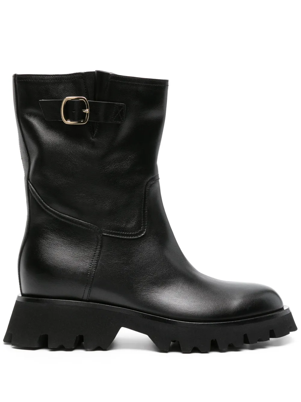 Ботинки на молнии Santoni, черный