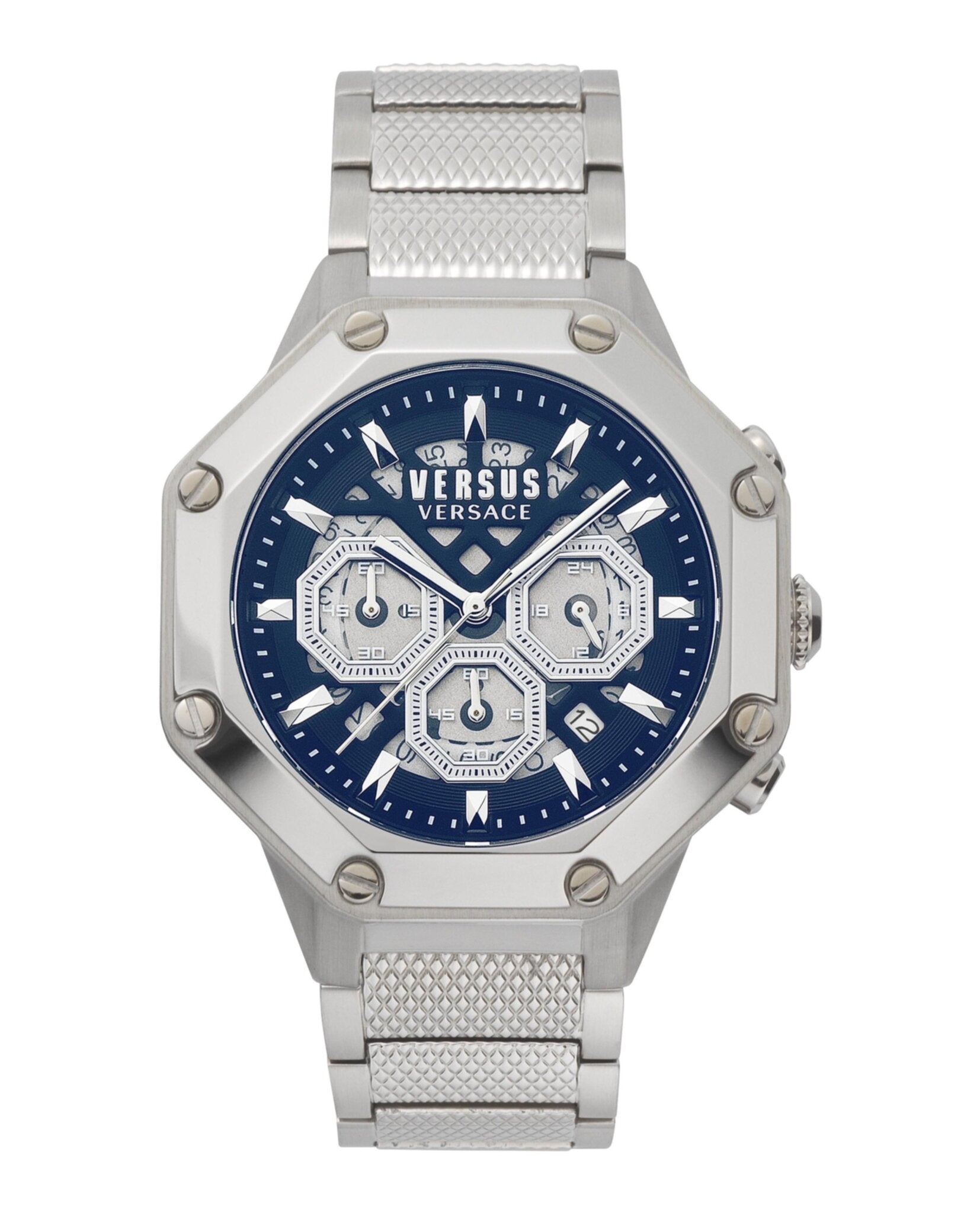 

Часы Palestro Versus Versace, цвет silver/stainless steel/blue