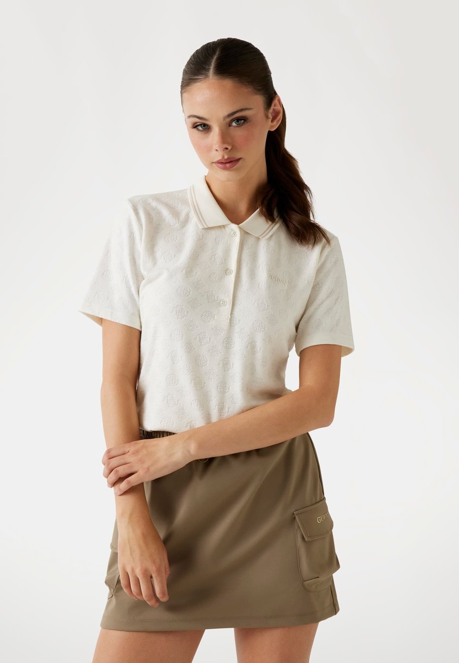 

Поло Guess PEONY-LOGO, Grau/Grey