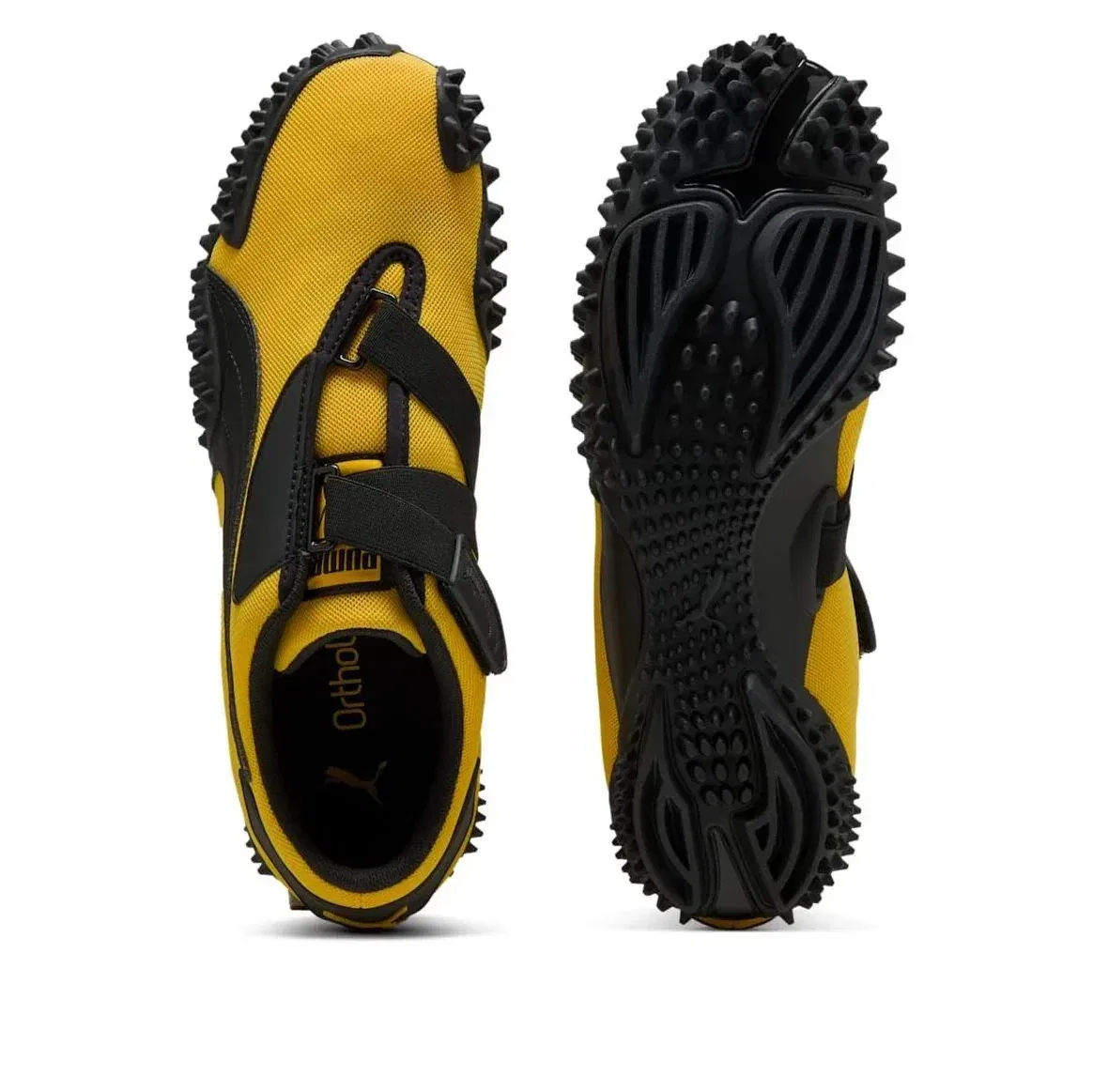 Кроссовки Puma Mostro OG Prime 403206-15, желто-черные, в стиле Lifestyle, MEW313 — фото 4