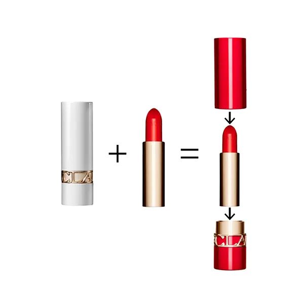 Зарядите свой Joli Rouge Recarga Joli Rouge Brillante Clarins, цвет nude brick — фото 4
