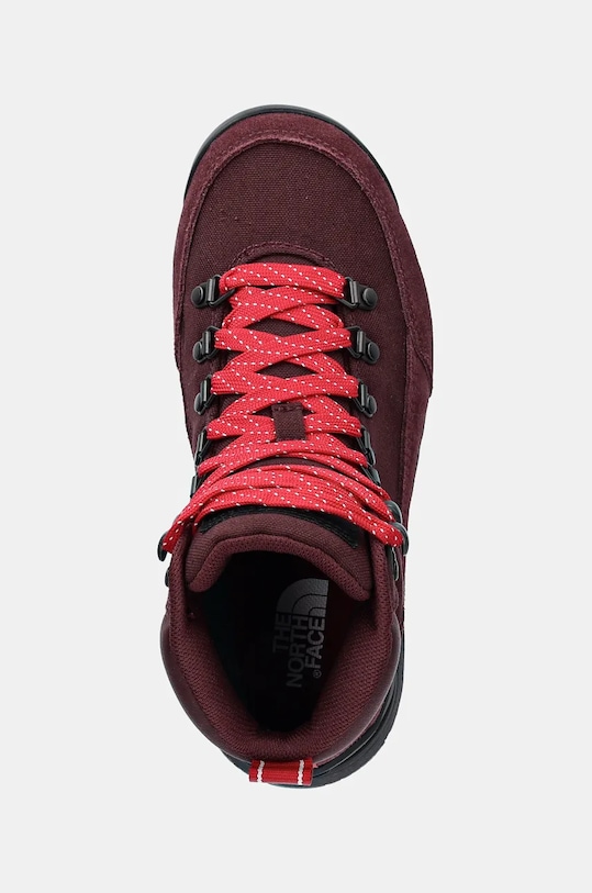 Женские зимние ботинки The North Face Back-To-Berkeley IV водонепроницаемые, бордовый — фото 4